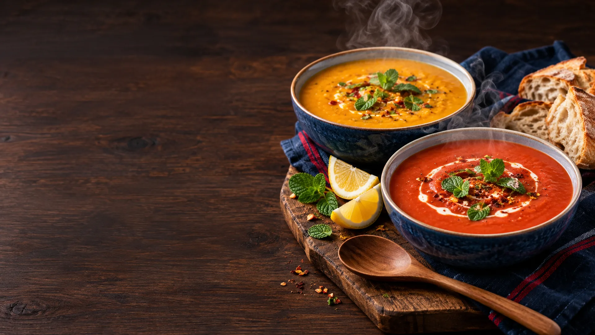 Tereyağlı Limonlu Mercimek Çorbası