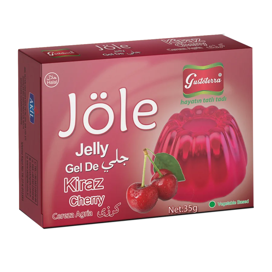Kiraz Aromalı Bitkisel Jöle