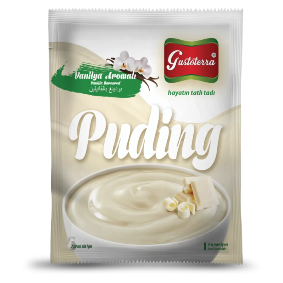 Vanilya Aromalı Puding