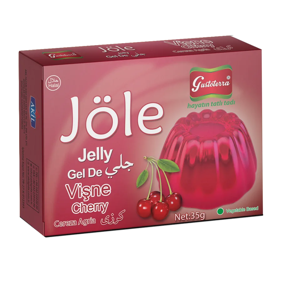 Vişne Aromalı Bitkisel Jöle